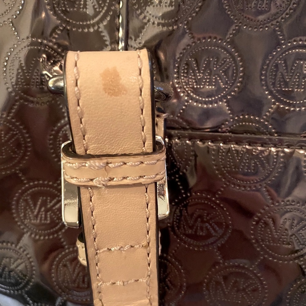 Michael Kors Metallic Tote - Picture 10 of 13